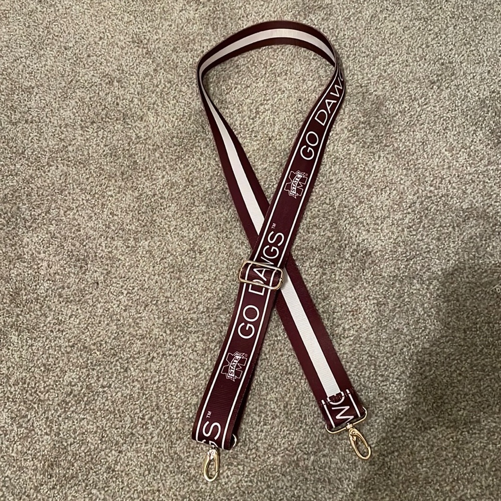 Cute Mississippi State purse strap